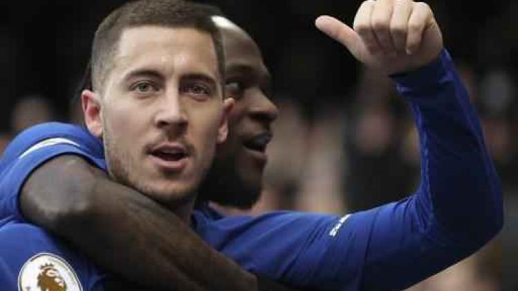 Belgen in het buitenland - Eden Hazard helpt Chelsea met twee treffers voorbij Newcastle