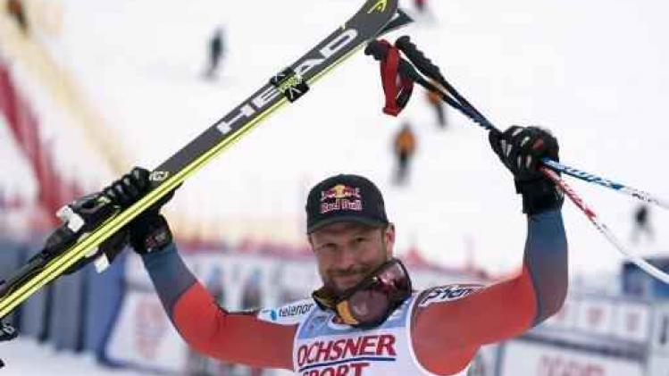 WB alpijnse ski - Aksel Lund Svindal wint afdaling Beaver Creek