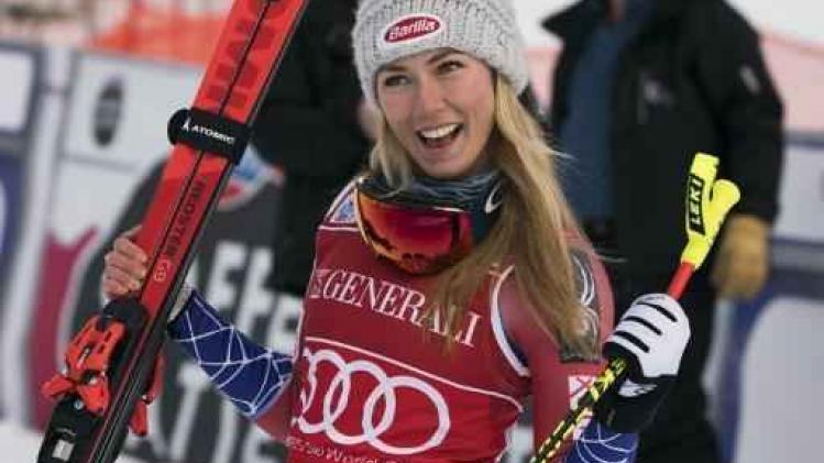 WB alpijnse ski - Mikaela Shiffrin wint nu ook afdalingen