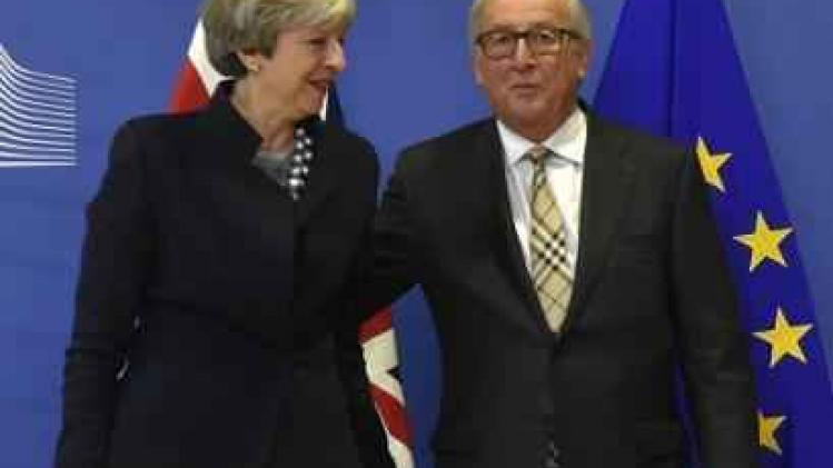 Juncker en May op zoek naar doorbraak in Brexit