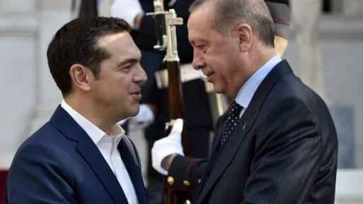 Erdogan voor tweedaags staatsbezoek in Athene aangekomen