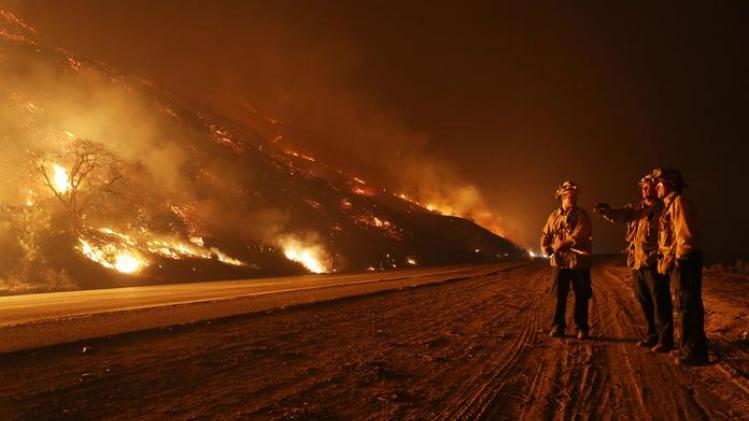 Bosbranden in Californië