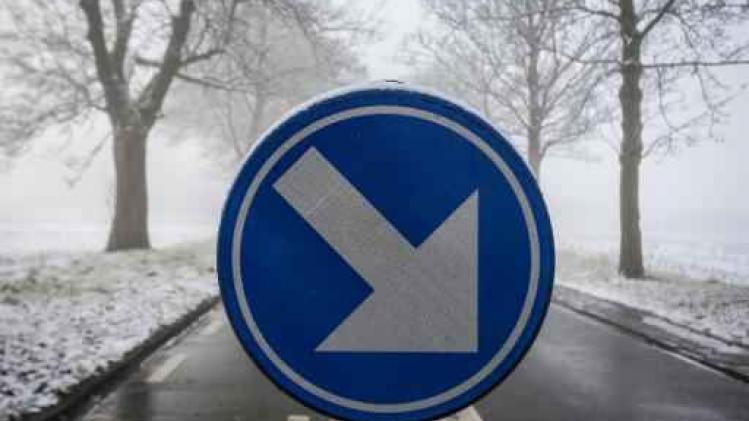 KMI waarschuwt voor gladheid door sneeuw en ijsplekken