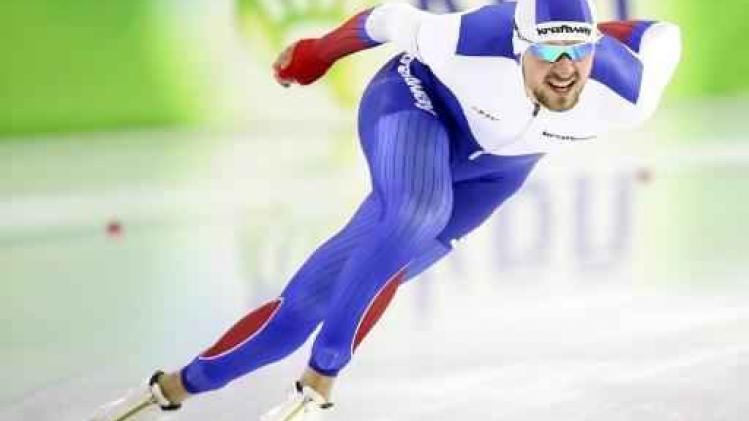 WB schaatsen Salt Lake City - Denis Yuskov schaatst wereldrecord 1.500 meter