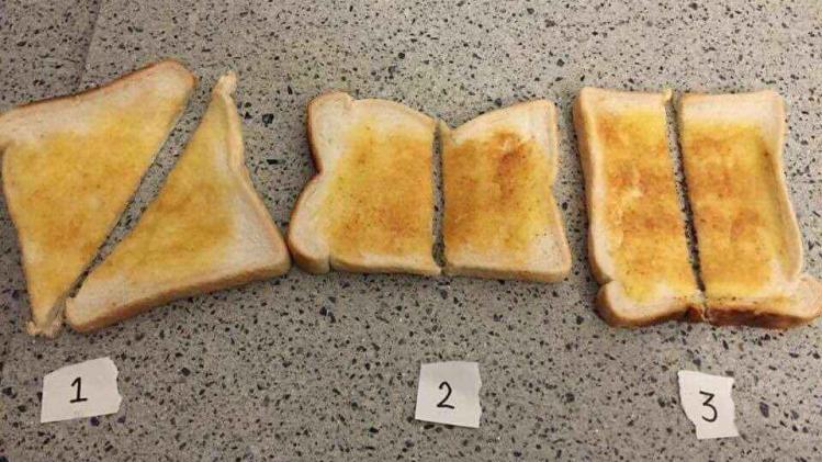 Hoe snijd je een toast het best?