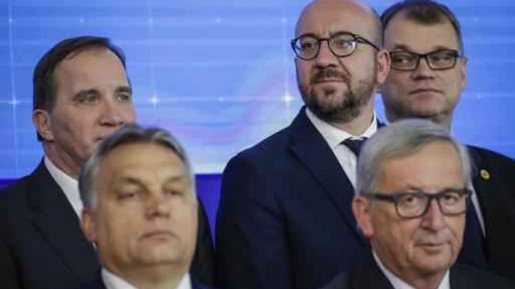 Euro-top - Europese leiders hervatten top met gedachtewisseling rond eurozone