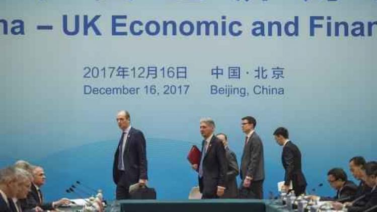 Brexit - Londen en Peking willen hun economische samenwerking nog uitbreiden