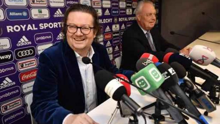 Marc Coucke volgt op 1 maart Roger Vanden Stock op als voorzitter Anderlecht