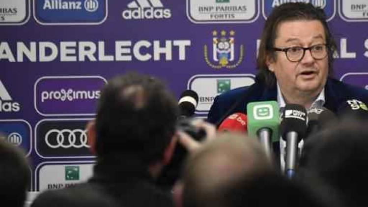 Coucke vindt dat "topclub als Anderlecht eigen stadion verdient"