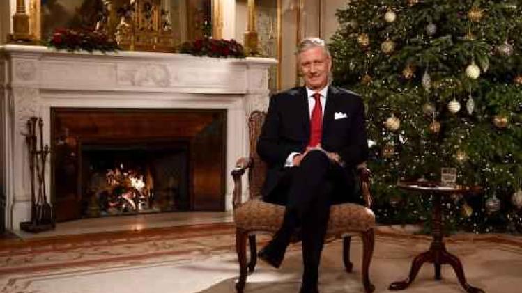 Koning Filip verspreidt kerstboodschap ook op sociale media