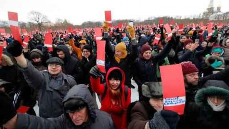 Presidentsverkiezingen Rusland - Navalny mobiliseert duizenden aanhangers in Rusland