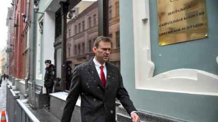 Presidentsverkiezingen Rusland - Kiescommissie verwerpt kandidatuur Navalny