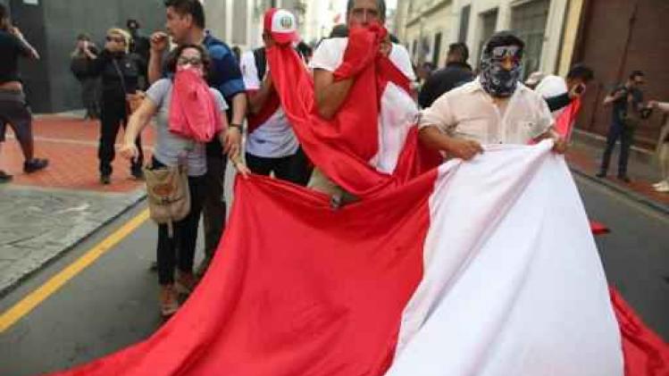 Meer dan 5.000 Peruvianen betogen tegen gratieverlening Fujimori