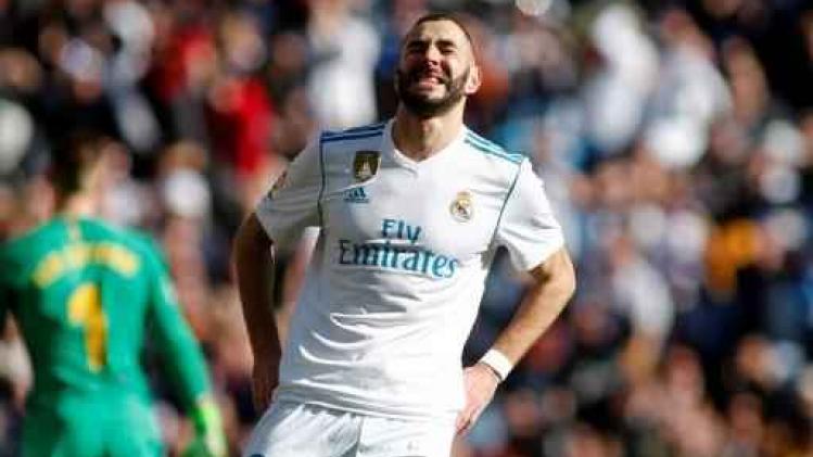 Primeira Division - Benzema twee tot drie weken out