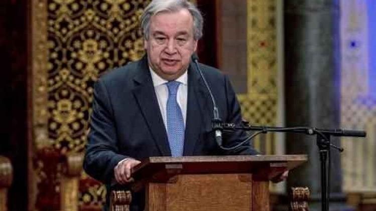 VN-baas Guterres: "Alarmfase" voor de planeet