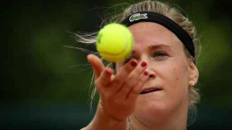 WTA Auckland - Ook Ysaline Bonaventure stoot door naar tweede ronde