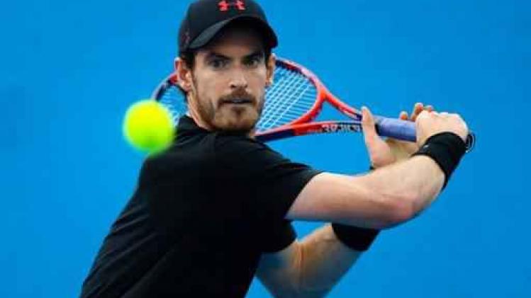ATP Brisbane: Andy Murray aan de kant met heupblessure