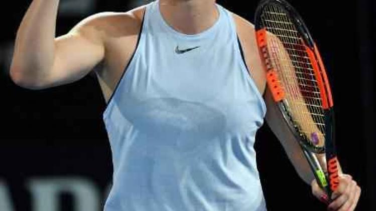 Elina Svitolina houdt titelverdedigster Pliskova uit finale WTA Brisbane