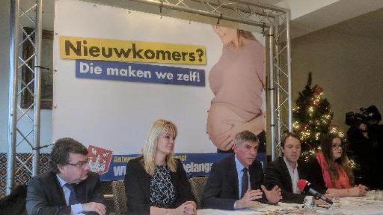 Vlaams Belang wil "jonge autochtone gezinnen" naar Antwerpen lokken