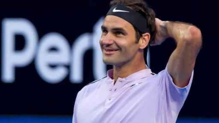 Roger Federer zet Zwitserland in finale op voorsprong