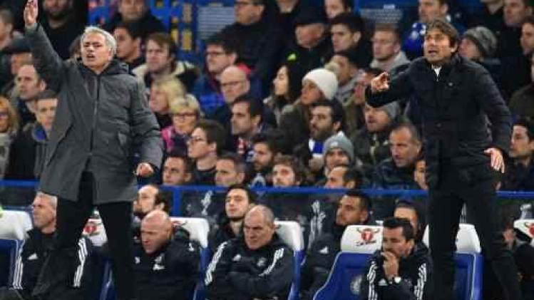 Premier League - Mourinho en Conte zijn nog niet klaar met bekvechten