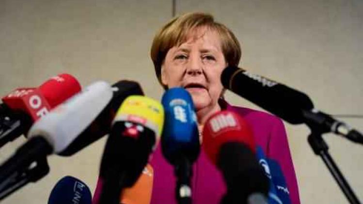 Merkel start nieuwe