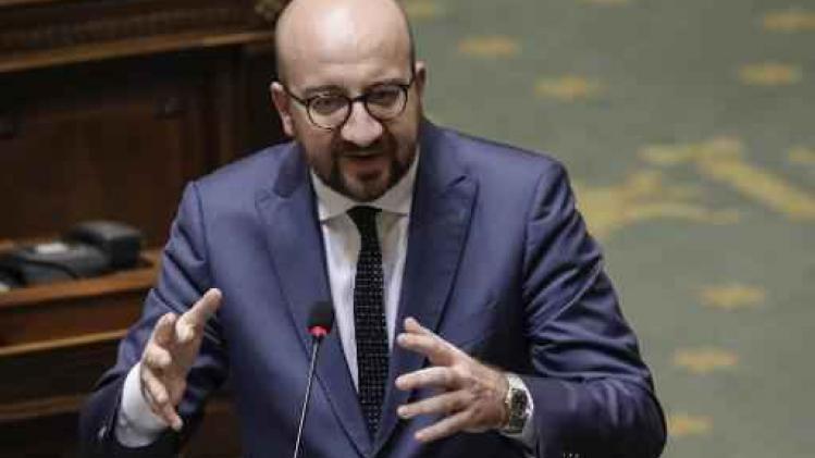 Premier Michel verwerpt chantage of provocatie