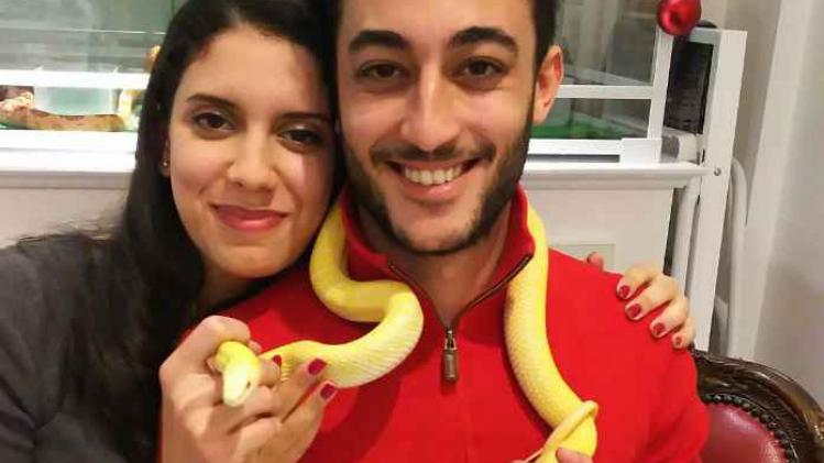 In dit café kan je knuffelen met slangen