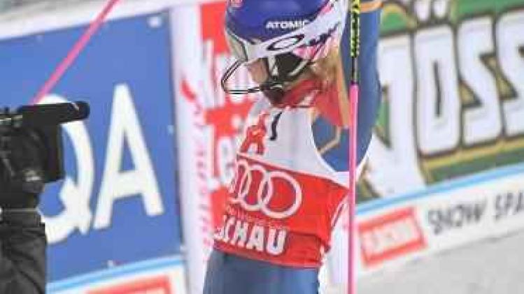 WB alpijnse ski - Mikaela Shiffrin boekt 41e WB-zege in slalom Flachau
