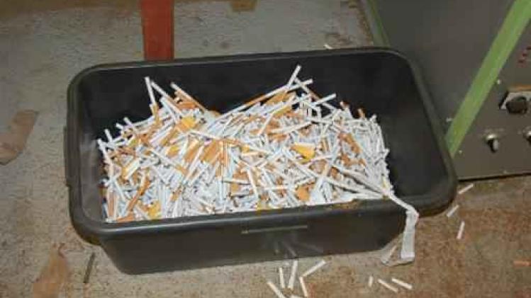 Douane doekt illegale sigarettenfabriek op in Grobbendonk