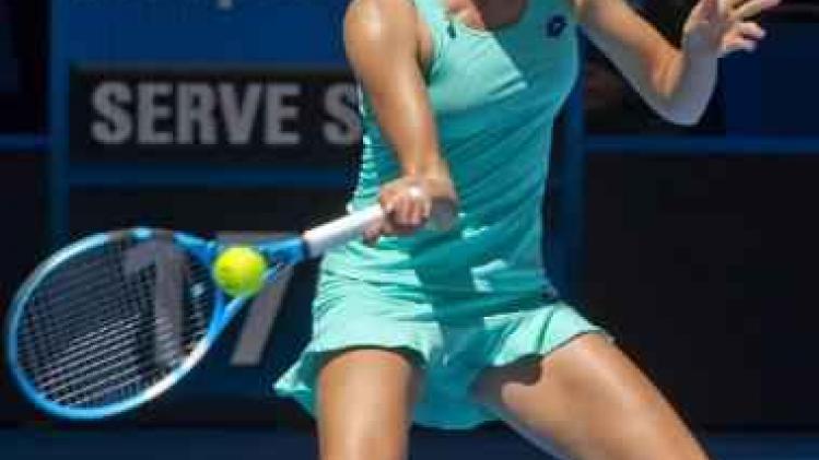 WTA Hobart - Mertens plaatst zich voor halve finale na opgave Niculescu