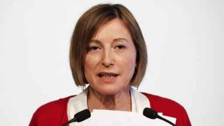 Catalaanse parlementsvoorzitster geen kandidaat meer