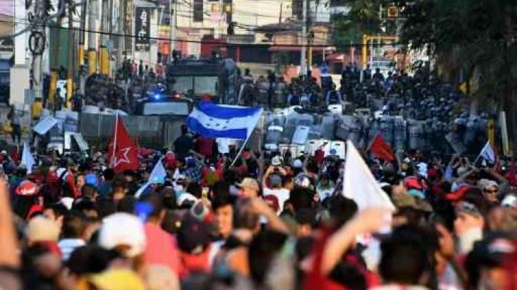 Zwaar protest tegen regering in Honduras
