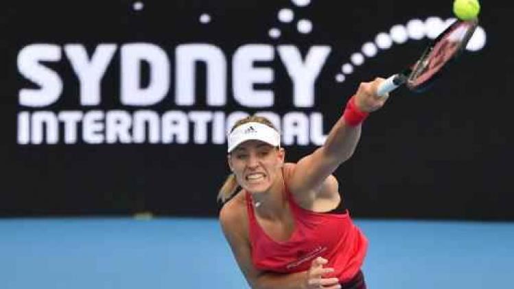 WTA Sydney - Angelique Kerber verovert toernooizege