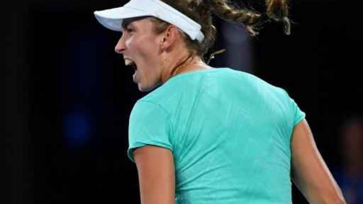 Australian Open: Mertens voltooit inhaalrace met knappe winst tegen Gavrilova