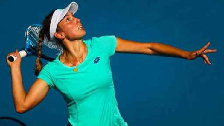 Geen succes voor Elise Mertens in dubbelspel Australian Open