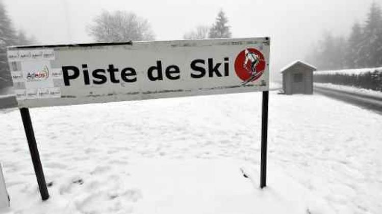 Elf skicentra open in de provincies Luik en Luxemburg