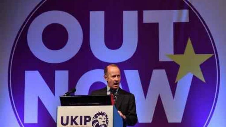 Motie van wantrouwen tegen UKIP-leider Henry Bolton
