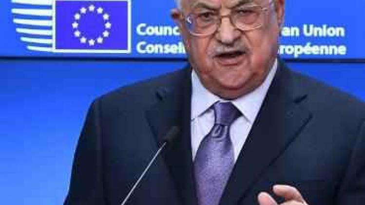 Abbas dringt bij Europese ministers aan op snelle erkenning Palestijnse staat