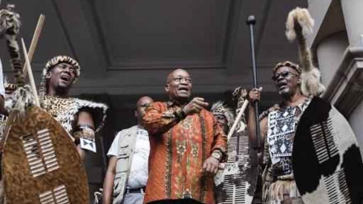 ANC bespreekt het vervroegd aftreden van president Zuma