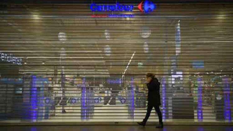 Al 27 Carrefour-winkels gesloten