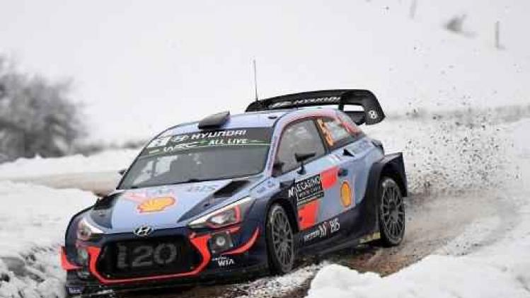 Rally van Monte Carlo - Ogier overleeft bewogen derde wedstrijddag
