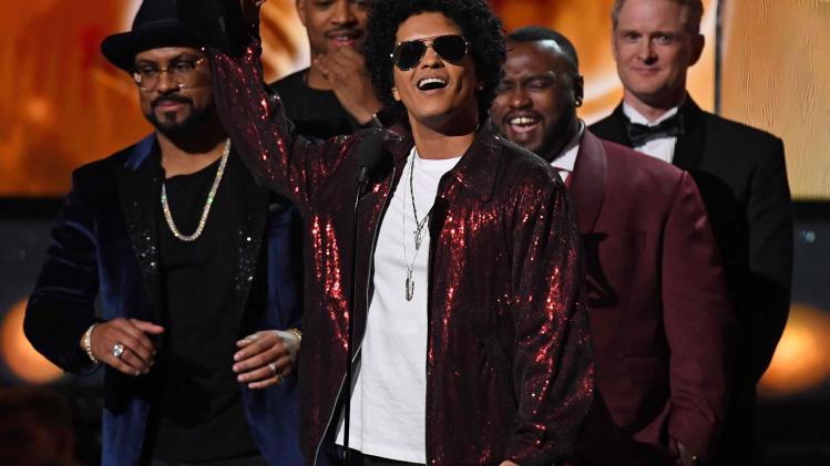 Bruno Mars en Kendrick Lamar grote winnaars van Grammy Awards