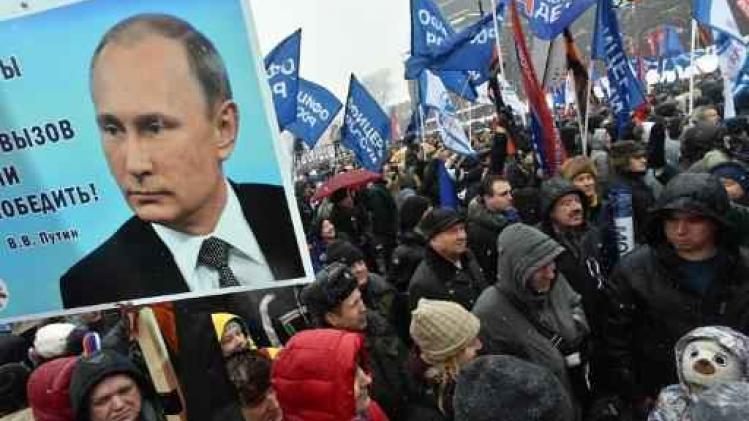 Half miljoen deelnemers aan vaderlandslievende manifestaties in Rusland