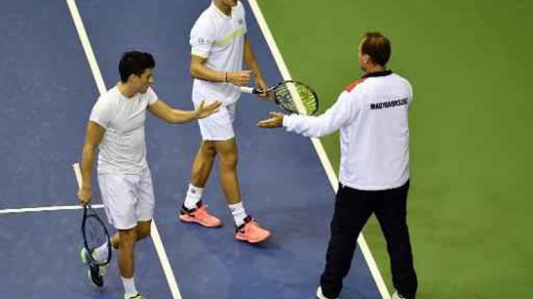 Davis Cup - Hongaarse kapitein is trots op spelers na winst in dubbelspel