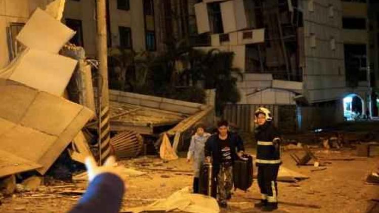 Aardbeving Taiwan - Twee doden en 114 gewonden bij aardbeving in Taiwan