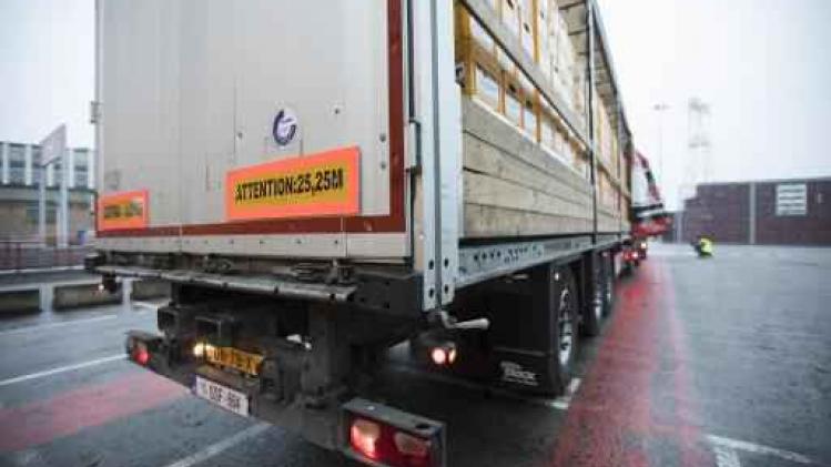 Zware vrachtwagens mogen centrum Brussel niet meer in
