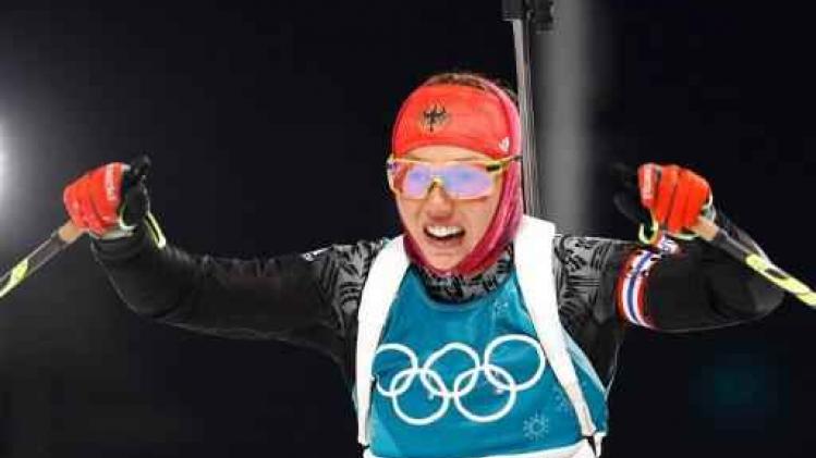 OS 2018 - Laura Dahlmeier schenkt Duitsland eerste goud in Pyeongchang