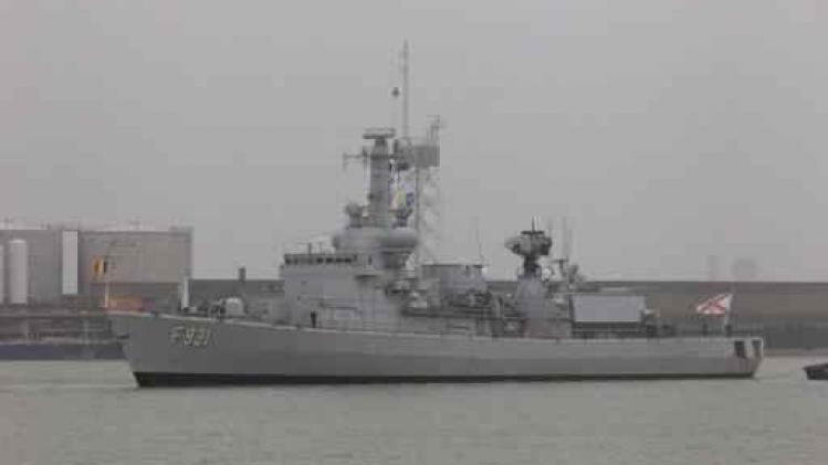 Belgisch fregat vat operatie Sea Guardian op Middellandse Zee aan