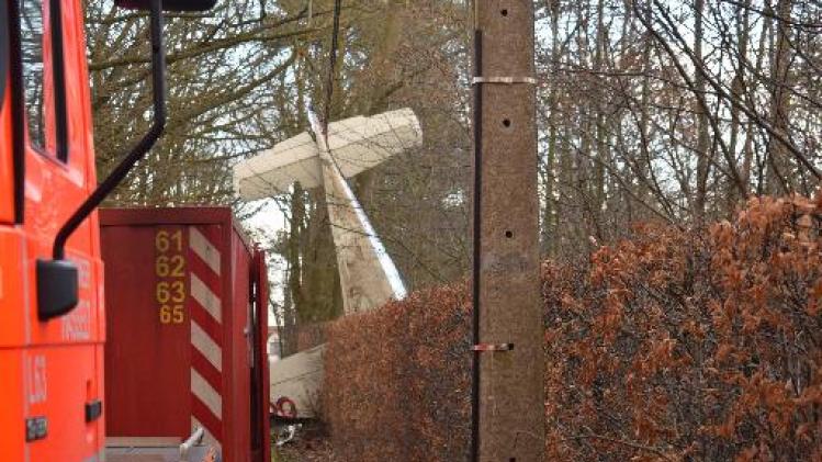 Buurtbewoners zagen sportvliegtuigje "rakelings over huizen vliegen" in Hasselt